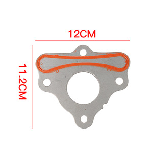 Placa de retención de empuje del árbol de levas Ls 12589016 de hierro plateado para pieza de repuesto Gen III IV - Product Image 1