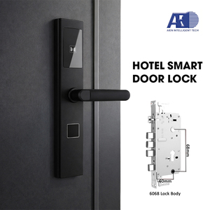 Cerradura Inteligente para Puerta de Hotel con <span class=keywords><strong>Contraseña</strong></span> Digital, Llave Biométrica Eléctrica, Seguridad para Puertas de Madera - Product Image 1
