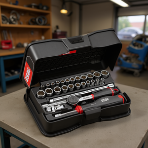 Juego de Llaves de Tubo Aepol 606 1/4, Kit de Herramientas de Reparación Profesional para Mecánicos - Product Image 3