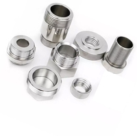 Piezas de máquina cnc de óxido negro, piezas de máquina cnc de ranurado de precisión PP, el mejor precio