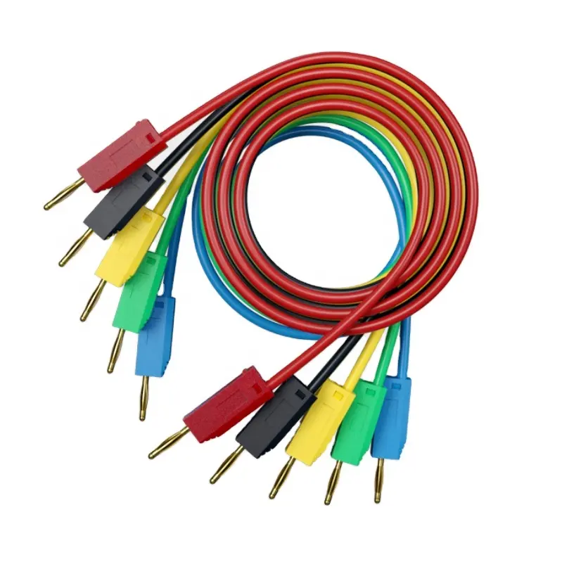 2Mm Bananenplug Naar Bananenplug Testsnoeren Kabel 1Sets