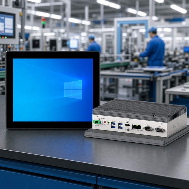 10.4 Inch IP65 Rugged Embedded LCD Screen Tablet PC All-in-One Industrial Panel Computer with Windows Linux Android in Stock