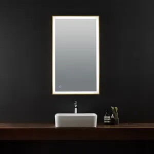 Specchio da bagno moderno,