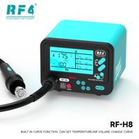 Station de Retravail à Air Chaud RF4 RF-H8, Mémoire Exclusive à 4 Canaux, Réglage Libre de la Température et de la Durée en 3 Étapes pour Outils de Réparation de Téléphones