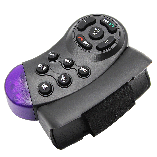 11-Key Wireless Steering Wheel Remote Control for Car Radio
