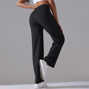 Groothandel Op Maat Gemaakte Effen Mode Sport Trainingsbroek Private Label Vrouwen Dikke Elastische Taille Jogger - Product Image 6