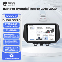 DUDUAUTO para Hyundai Tucson 2018-2020, Sistema Multimedia Android Modificado para Auto, Navegación Bluetooth, Carplay, Pantalla de Visión Trasera