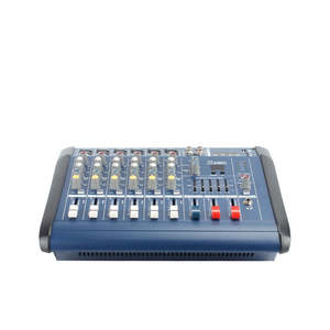 Venda quente 6 Canal 602D USB Powered Mixers Amplificador De Áudio Profissional com BT Vídeo & Iluminação - Product Image 2