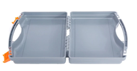 Étui en plastique coloré couleur et taille personnalisées étui portable étui de rangement léger avec mousse