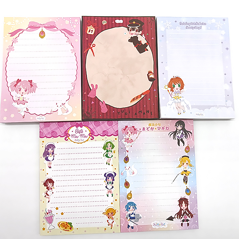 Blocco note di carta a strappo con stampa personalizzata 4x6 memo pad 50 fogli produttore