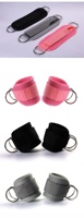 Sangles de cheville de haute qualité 26,5*10 cm pour machine à câble, pour l'entraînement des fessiers et des jambes, accessoires de protection pour l'entraînement des chevilles