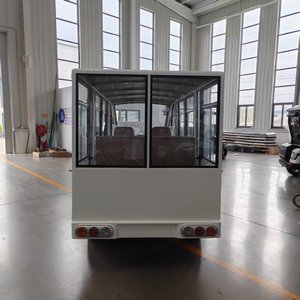 Autobús Turístico Cerrado de 14 Plazas con Certificación CE HKBG, Velocidad de 30 km/h, Capacidad de Subida del 20% y Color Personalizado, Sostenible - Product Image 2