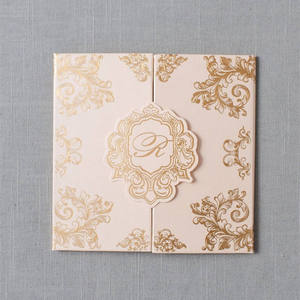 Inviti di Nozze di Lusso con Copertina Rigida e Tasche, Decorati con Motivi Romantici - Product Image 3