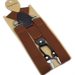Adults Suspenders 3.5cm Men's Suspenders with Multi-color Elastic Suspenders Business Pants Shirt Shoulder Strap - Product Image 6