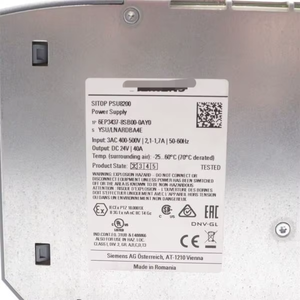 <span class=keywords><strong>1</strong></span> Buah Catu Daya Asli Baru Sitop 3ac 40a 24vdc Psu8200 6ep3437-8sb00-0ay0 (Baru Tanpa Kotak) Otomatisasi Industri Plc - Product Image 3