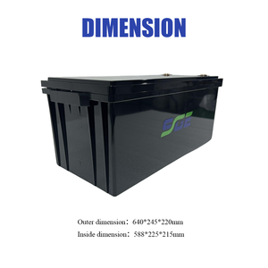 Paquete de Baterías de Litio-Hierro-Fosfato (LiFePO4) de Ciclo Profundo de 12.8V y 300AH con Diseño Seguro y Energía Duradera para Vehículos Eléctricos de <span class=keywords><strong>2</strong></span> y 3 Ruedas - Product Image 4
