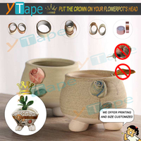 Cinta de barrera de cobre serrada de 10 mm x 5 m para repeler caracoles y babosas, efectiva para jardines y plantas, con embalaje personalizado.