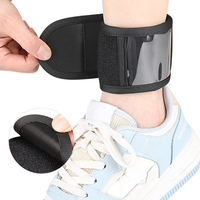 Sangle de podomètre de fitness, protection de la cheville, matériau PVC respirant, accessoires de sport unisexes pour la course à pied et le basketball