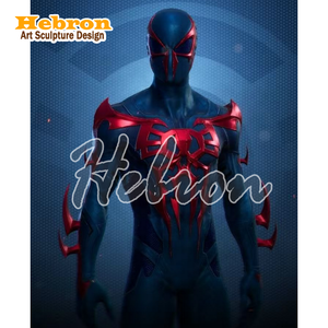 ชุดคอสตูมอนิเมะสไปเดอร์แมน <span class=keywords><strong>2099</strong></span> ที่สร้างขึ้นใหม่อย่างสมจริง สำหรับการแสดงบทบาทซูเปอร์ฮีโร่ งานเทศกาลฮาโลวีน งานแสดงบนเวที ปาร์ตี้ และการแต่งกาย - Product Image 2