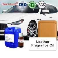 Diffuseur de parfum longue durée pour voiture, clip de ventilation en cuir, huile parfumée pour voiture, désodorisant, petite bougie suspendue en forme d'arbre
