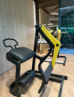 Machine à exercices pour les fessiers et les jambes SK Plate Loaded Rear Kick Machine, équipement de musculation professionnel pour salle de sport.