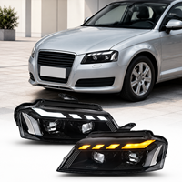 Phares LED complets YU GUANG pour Audi A3 8p Sportback 2008-2012, mise à niveau des feux avant au style RS 3, phare Audi A3 8p 2010