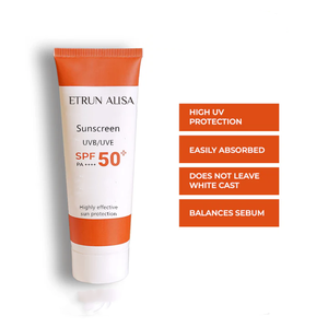 Birch Juice Sunscreen Spf 50 PA++++ Private Label Natural Korean Moisturizing UVB UVE <strong>Sun</strong> Screen <strong>Cream</strong> <strong>Face</strong> for Black Girl - Product Image 4