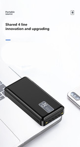 Banque d'alimentation fantaisie 2026 20000 mAh avec lampe <span class=keywords><strong>torche</strong></span> LED 4 en 1, banque d'alimentation numérique 20000 mAh avec lampe <span class=keywords><strong>torche</strong></span> et cordon de port - Product Image 4