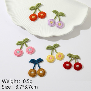 Innovative Handmade Sew-On Floral <strong>Pattern</strong> Lace <strong>Patch</strong> Embroidered Flower Fabric for Garments Felt Material - Product Image 1