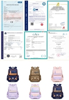 Sac à dos unisexe léger personnalisé, sac à dos simple, tendance, décontracté, sacs d'école pour garçons et filles