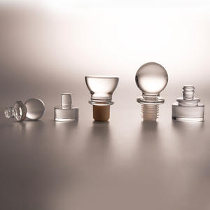 Tapa de botella de corcho hermética superior de vidrio multiforma personalizada para botella de bebidas alcohólicas - Product Image 5