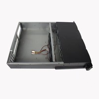 Châssis industriel en aluminium à montage en Rack Case19-inch 1U, châssis de serveur en tôle, boîtier