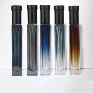 Flacon pulvérisateur portable en verre dégradé coloré de 3 ml, 5 ml, 8 ml, 10 ml – Décanter carré en verre pour parfum, élégant et raffiné - Product Image 1