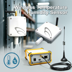 Sensor de Temperatura y Humedad Inalámbrico de 2 Canales, Transmisor OEM ODM, Instrumentos de Medición para Invernaderos, Agricultura y Transporte - Product Image 1