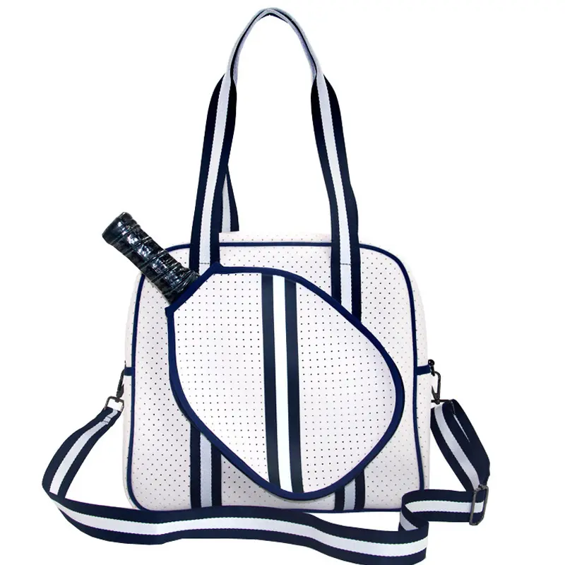 여자 피클볼 가방 남자 테니스 토트 백 뒤집을 수있는 피클볼 패들 키트 퍼 테니스 라켓 가방