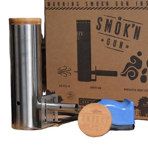 Parrilla portátil <span class=keywords><strong>de</strong></span> mano OEM, pistola para fumar en frío, Infusor <span class=keywords><strong>de</strong></span> humo para alimentos, barbacoa, pistola generadora <span class=keywords><strong>de</strong></span> humo con sellador al vacío para cocinar en la cocina - Product Image 1