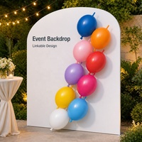 Ballon en latex coloré de 12 pouces à queue rapide, décoratif, pour fête d'anniversaire, article de décoration pour anniversaire, vente en gros