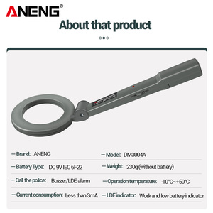 Detector de Metales Portátil de Alta Sensibilidad ANENG DM3004A, Gran Venta - Product Image 5