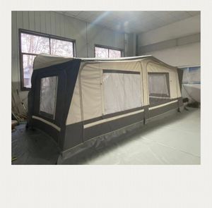 Nouveau Four SeasonsTour extérieur étanche 5-8 personnes toile <span class=keywords><strong>caravane</strong></span> <span class=keywords><strong>auvent</strong></span> complet 875-1165cm <span class=keywords><strong>auvent</strong></span> de porche - Product Image 4
