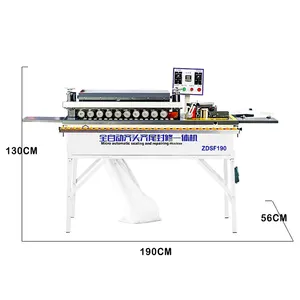 Machine à refendre portable PVC Mdf Edge Banding Ape avec polissage