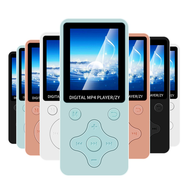 T1 Card MP3 Slim Lightweight Portable MP3, Screened MP3 Music Player Video MP4 Wholesale