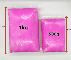 Lot de 1000g d'argile polymère à séchage à l'air, pâte à modeler et slime pour enfants avec outils - Product Image 5
