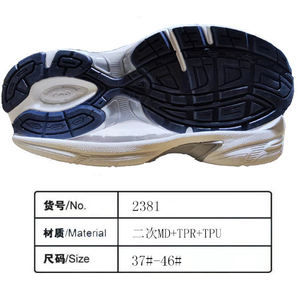 Suelas de Alta Calidad en Material TPR/TPU de 2cm de Grosor, Personalizables, Ligeras, Resistentes al Agua, Antideslizantes y Cómodas - Product Image 2