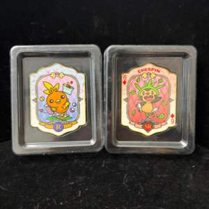 Carte <span class=keywords><strong>de</strong></span> collection <span class=keywords><strong>en</strong></span> métal émaillé premium DM Pokemoned, personnages d'anime, <span class=keywords><strong>jeu</strong></span> <span class=keywords><strong>de</strong></span> table pour les fans, collection avec impression couleur intégrale - Product Image 4