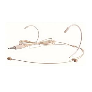 Geräuschunterdrückendes Leichtgewichtiges Design 3,5mm Stecker Beige Kabelgebundenes Doppelohr-Headset mit Mikrofon zum Singen, Sprechen und für Live-Streaming - Product Image 1