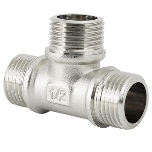 Raccords en cuivre filetés tout mâle Baizhan 1/2/3/4/6/1 pouce, vannes de raccordement pour conduites de gaz et d'eau - Product Image 1