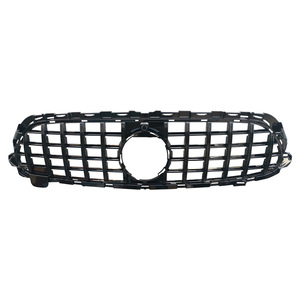 Mercedes-Benz E-Class W213 Frameless GT Grille Black ABS Plastic Bumper Modification - Product Image 1