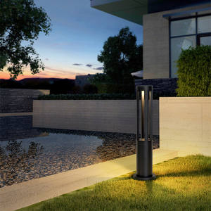 Zeal Lighting Decoración Jardín Hueco impermeable luces de césped led luces solares de jardín al aire libre - Product Image 6