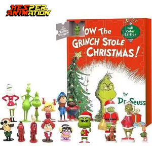 HESPER Calendario de Adviento de Navidad con 17 Estilos, Caja Misteriosa Sorpresa, Colección de Adornos Decorativos de PVC, Regalos - Product Image 3