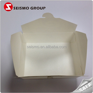 À emporter <span class=keywords><strong>Micro</strong></span>-<span class=keywords><strong>ondable</strong></span> Certificat Alimentaire Papier Boîte À Bento - Product Image 1